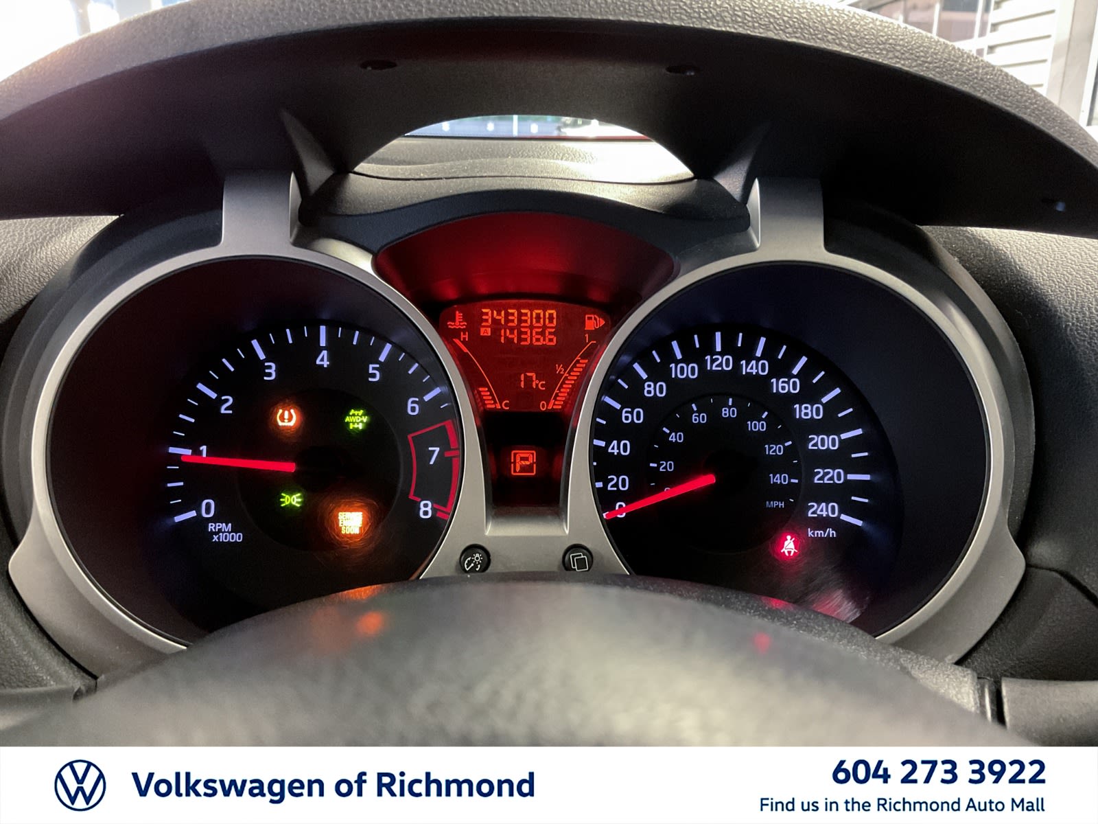 2011 Nissan JUKE SV, Vancouver, Cash