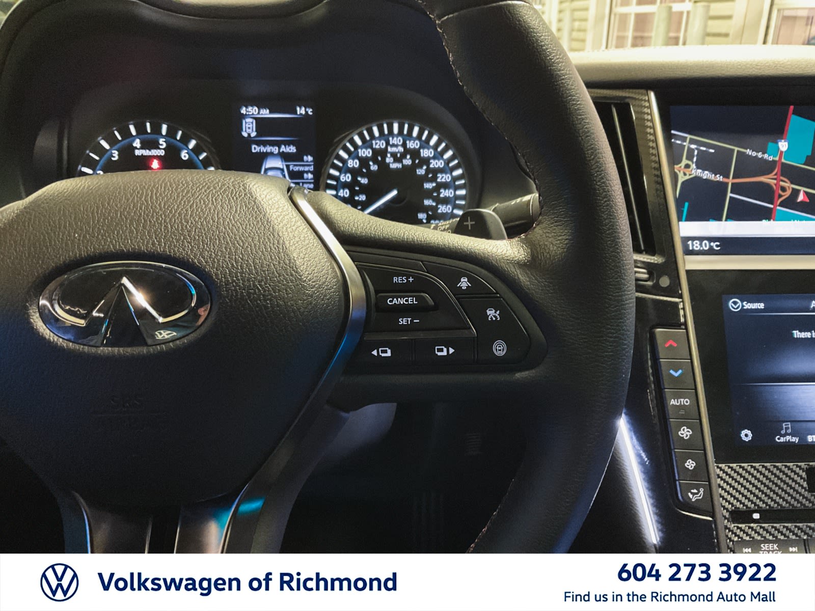 2022 INFINITI Q50 Red Sport I-LINE, Vancouver, Cash