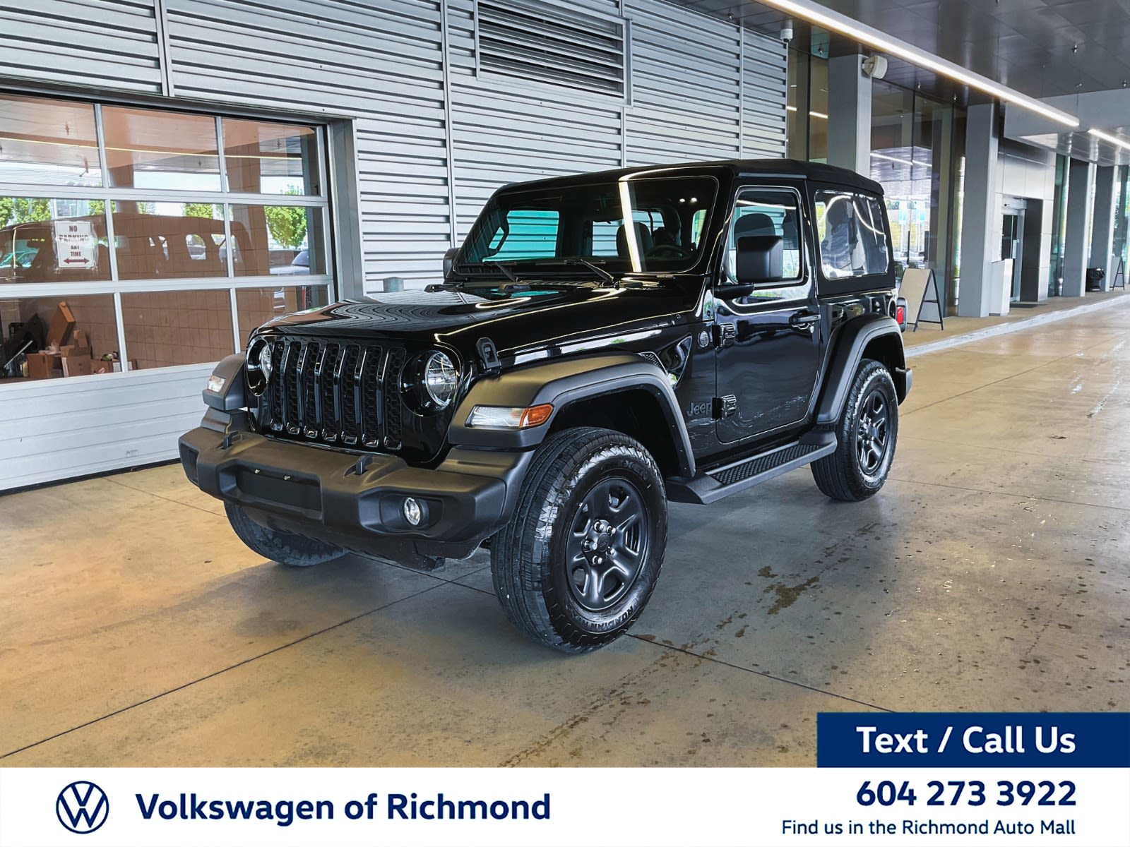 2024 Jeep Wrangler Sport, Vancouver, Cash