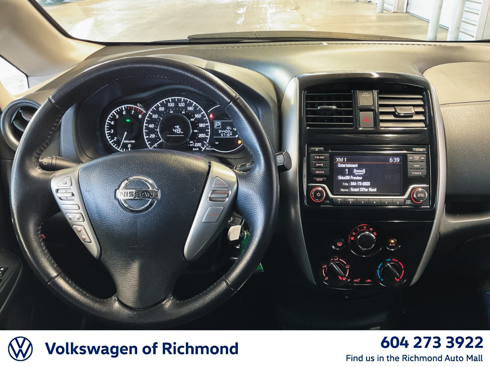 2016 Nissan Versa Note SV, Vancouver, Cash