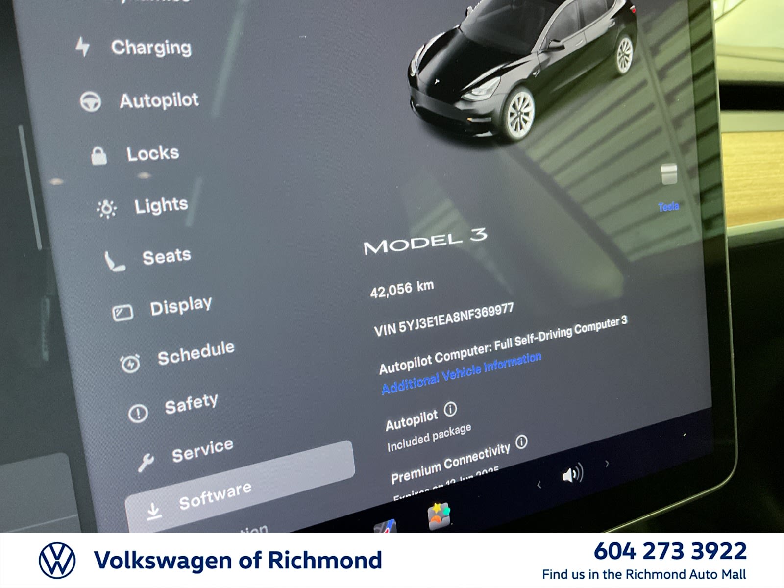 2022 Tesla Model 3 RWD, Vancouver, Cash