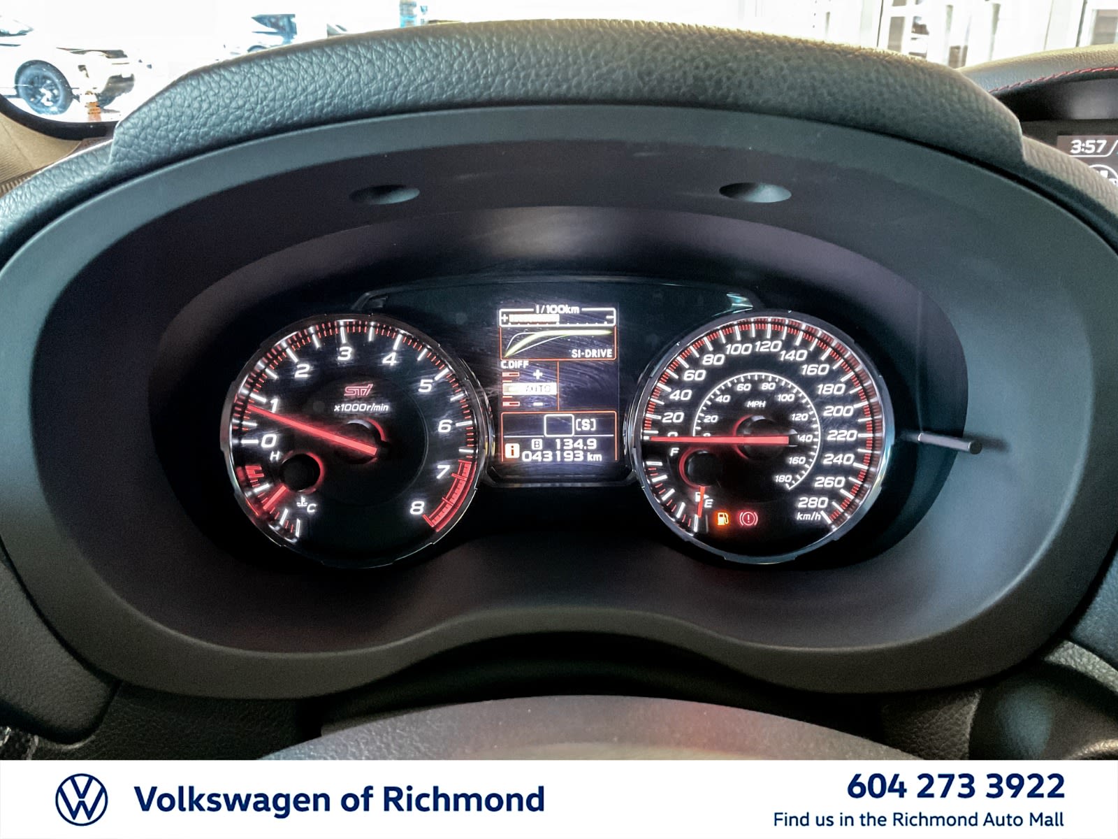 2021 Subaru WRX STI Sport-tech, Vancouver, Cash