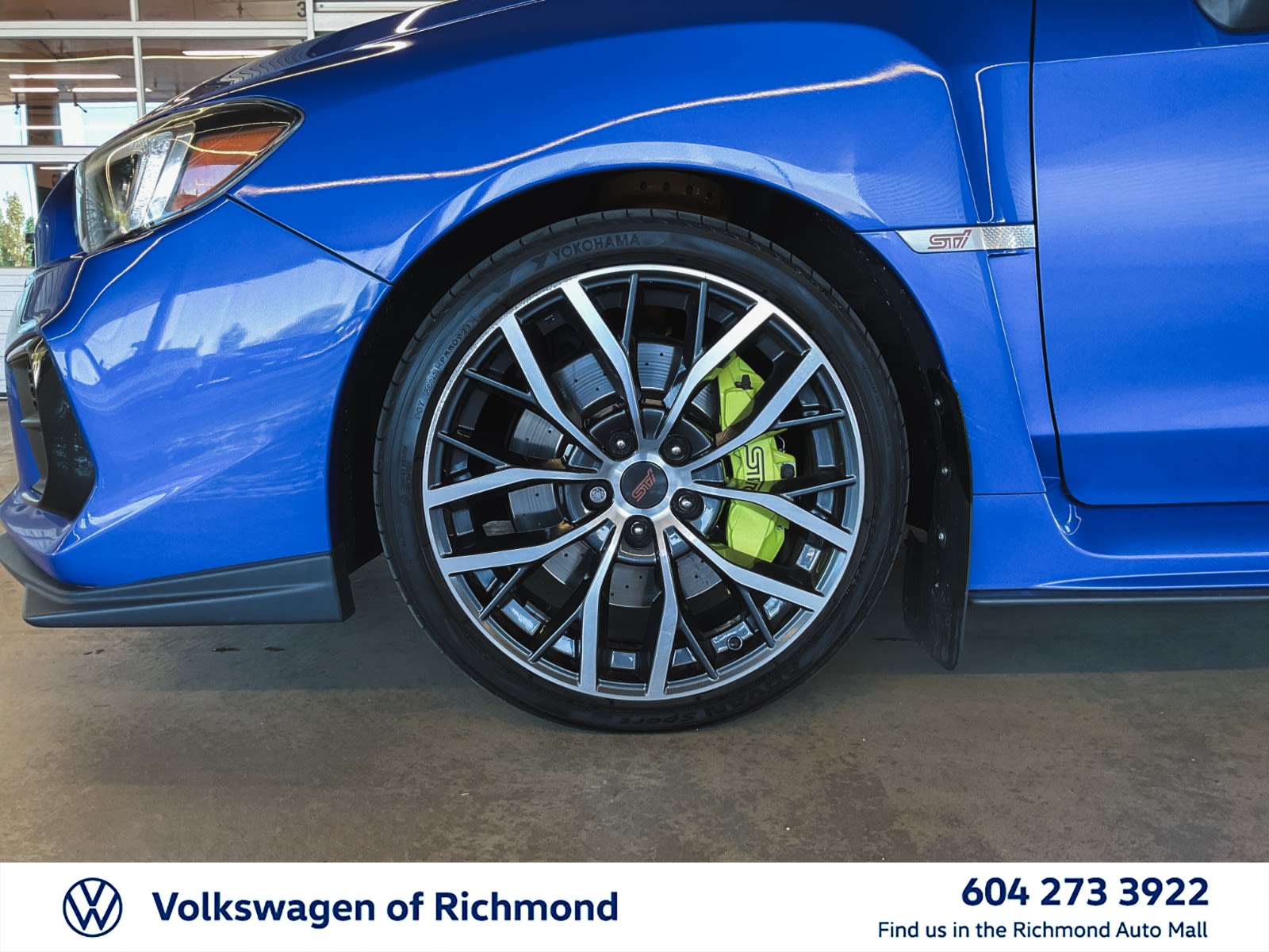 2021 Subaru WRX STI Sport-tech, Vancouver, Cash