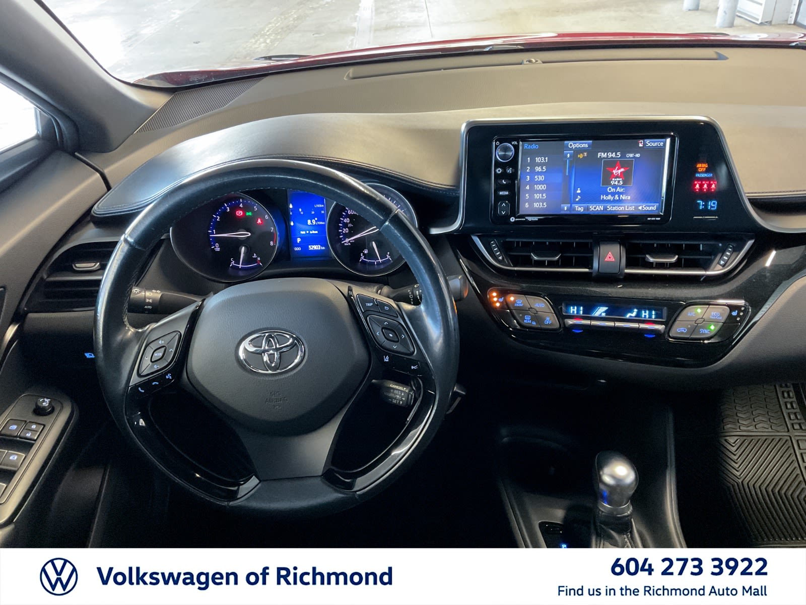 2018 Toyota C-HR XLE, Vancouver, Cash
