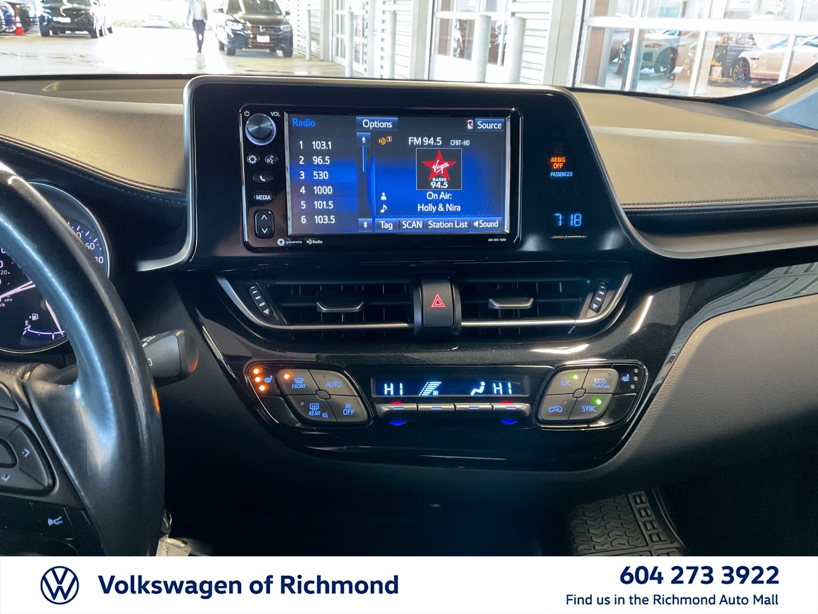2018 Toyota C-HR XLE, Vancouver, Cash