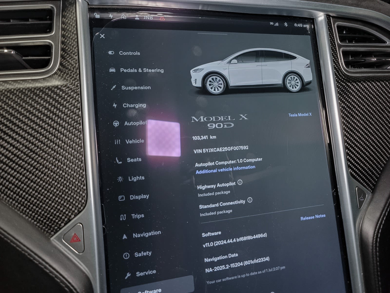 2016 Tesla Model X 90D, 温哥华, 全款车