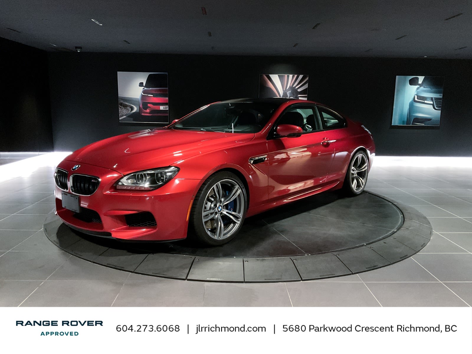 2013 BMW M6 2dr Cpe, Vancouver, Cash