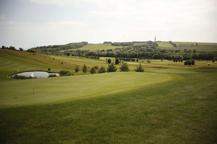 Leas golf couse at Etchinghill Golf Club, Kent Book a golf break or golf holiday