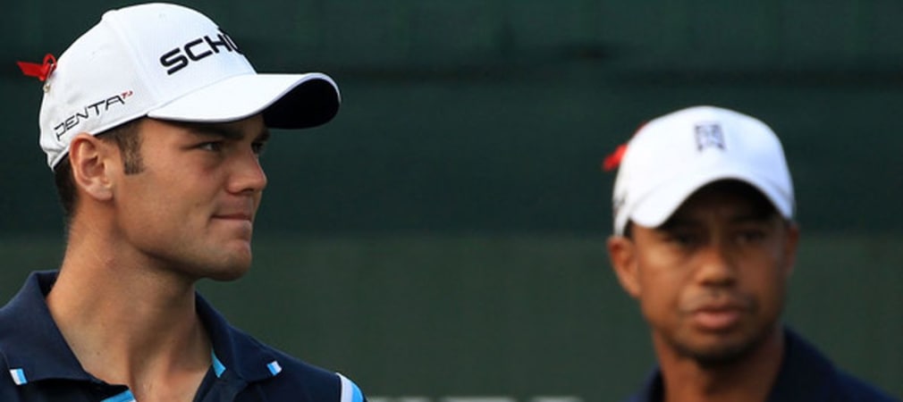 Martin Kaymer und Tiger Woods
