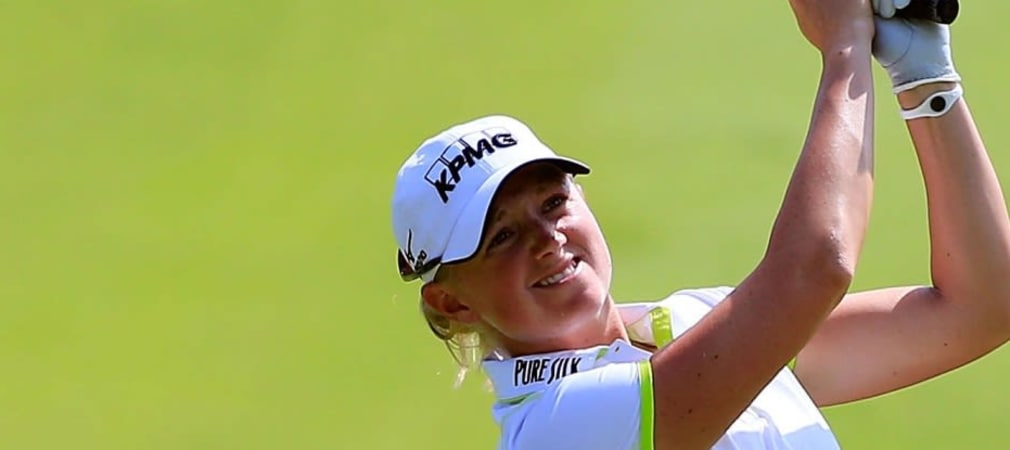 Die Weltranglisten erste Stacy Lewis trifft bei den Marathon Classic 2014 auf starke Konkurrenz.
