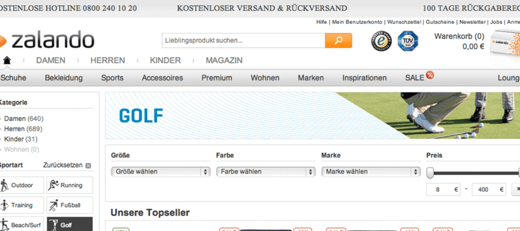 Zalando Gutschein