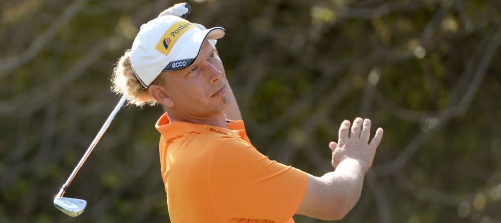 Marcel Siem bei der DP World Tour Championship.
