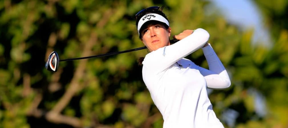 Sandra Gal schlägt bei der Pure Silk Bahamas LPGA Classic ab und liegt nach dem zweiten Tag auf T10.