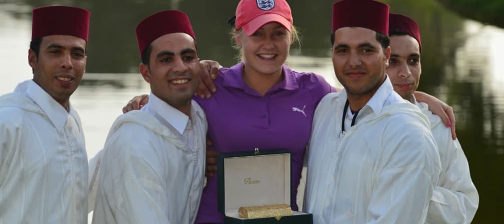 Charley Hull war in der vergangenen Saison Rookie des Jahres und sicherte sich nun den Sieg beim Lalla Meryem Golf Cup in Marokko
