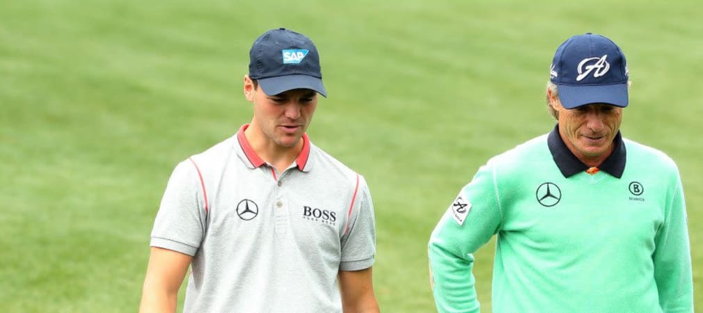 Bernhard Langer und Martin Kaymer halten die deutschen Farben beim Masters hoch, wobei Langer einen guten Auftakt erwischt und Kaymer sich steigern muss. (Foto: Getty)