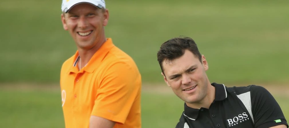 Marcel Siem hat gut Lachen! Bei der BMW PGA Championship erreichte er im Gleichschritt mit Martin Kaymer jeweils einen starken niedrigen Score am ersten Tag.