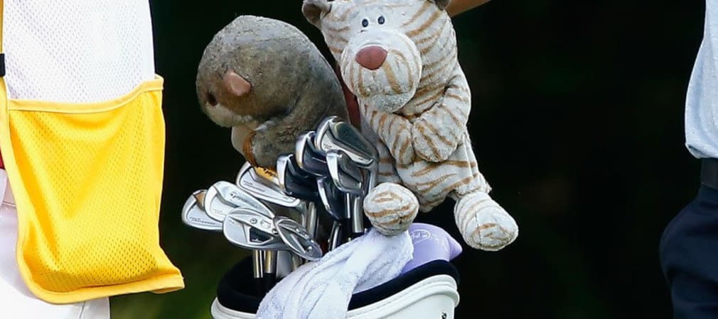 Das Bag von Martin Kaymer. Der Deutsche vertraut auf TaylorMade und seinen PING-Putter.