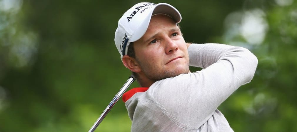 Maximilian Kieffer erwischte bei der BMA PGA Championship einen schwachen Start ins Turnier und spielte am ersten Tag zwei über Par.