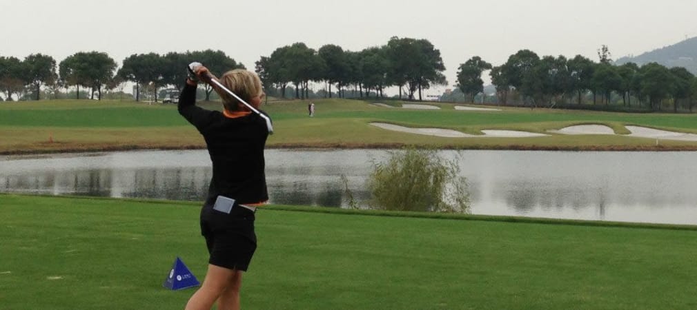 Ann-Kathrin Lindner kam bei der Ladies Slovak Open auf den geteilten fünften Platz.
