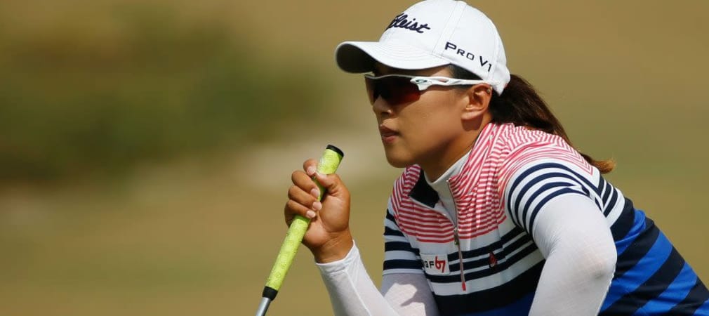 Amy Yang führte nach dem Moving Day der US Women's Open zusammen mit Michelle Wie.