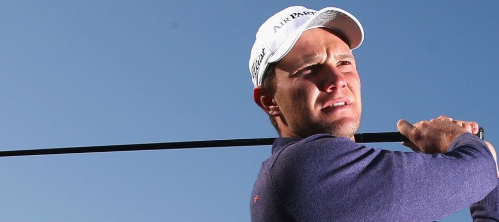Maximilian Kieffer im Golf-Post-Interview bei der Irish Open.