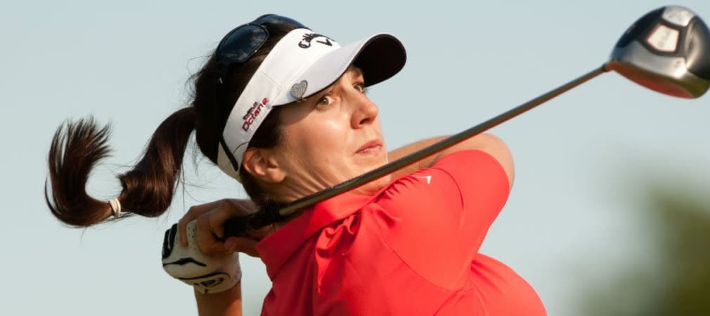 Sandra Gal bereitet sich mit Carolin Masson bei der Walmart NW Arkansas Championship auf die British Women´s Open vor. (Foto: Getty)