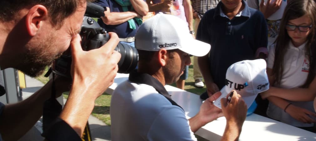 Sergio Garcia war im Kölner Golfclub zu Gast, um ein TaylorMade Performance Lab einzuweihen und Golf Post Rede und Antwort zu stehen.