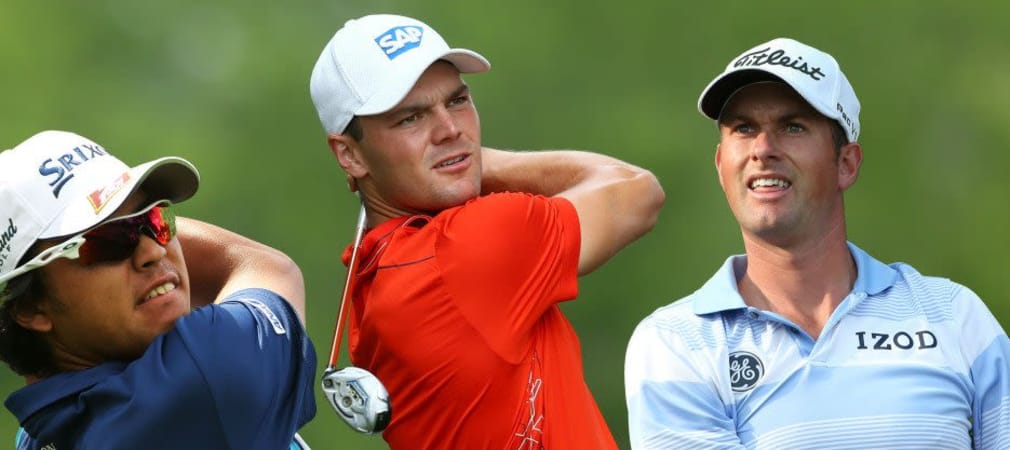 Martin Kaymer spielt in den ersten beiden Runden der Deutsche Bank Championship zusammen in einem Flight mit Hideki Matsuyama und Webb Simpson.