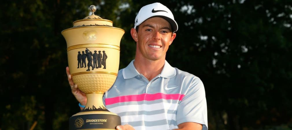 Rory McIlroy gewinnt nach einer tollen Aufholjagd das Bridgestone Invitational 2014 (Foto: Getty)