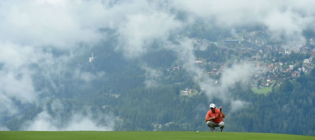 Dicke Wolken über dem Platz - symbolisch für die Leistungen der Deutschen in dieser Woche. (Foto: Getty)