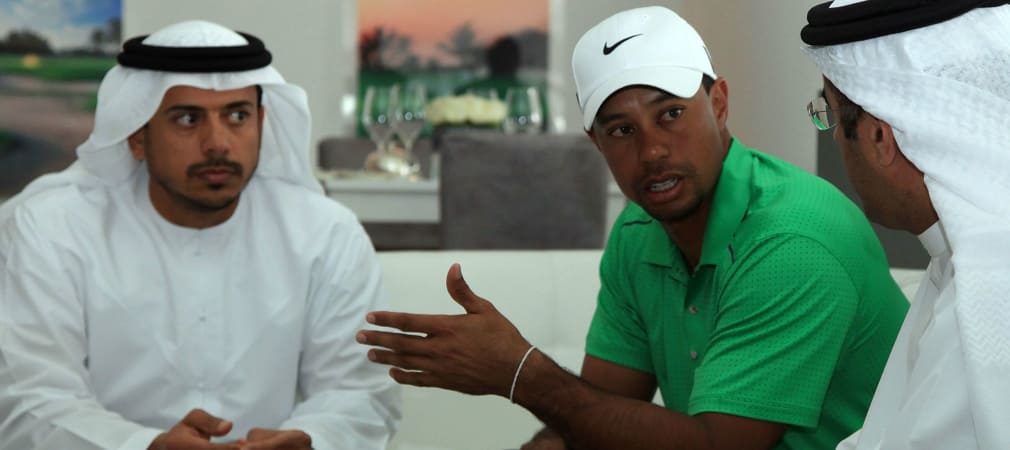 Millionen Dollar als Antrittsgeld für Tiger Woods sind den Scheichs im Nahenosten mittlerweile zu viel. Der Ex-Weltranglistenerste wird 2015 nicht zum Desert Swing eingeladen.
