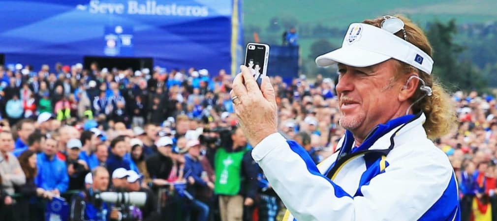 Miguel Angel Jiménez müsste als neuer Ryder-Cup-Kapitän seine spielerische Karriere stark zurückfahren.