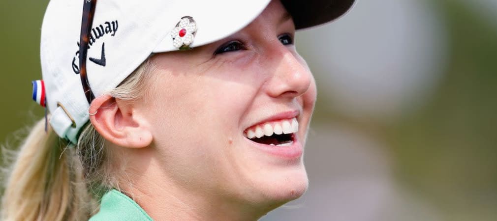 Brooke Pancake - übersetzt Pfannkuchen - sicherte sich am ersten Tag der Pure Silk Bahamas LPGA Classic die Führung.