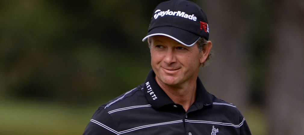 Der Südafrikaner Retief Goosen führt zur Zeit das Feld bei der Northern Trust Open an. (Foto: Getty)