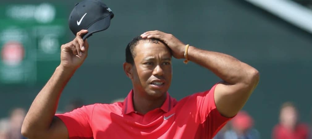 Historisch: Tiger Woods fällt zum ersten Mal seit seinem ersten PGA-Tour-Sieg aus der Top 100. (Foto: Getty)