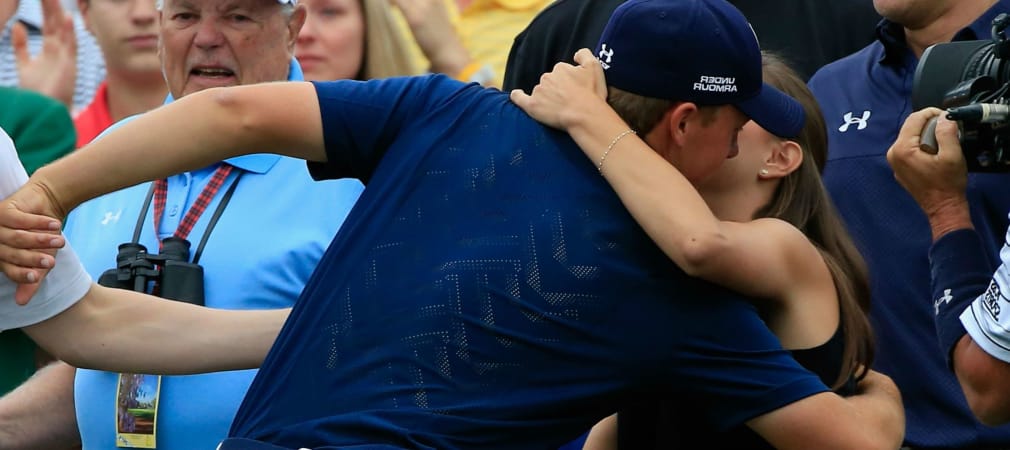 Masters-Sieger Jordan Spieth hat eine große Bindung zu seiner Familie. Besonders seine Schwester und seine Freunding geben dem 21-Jährigen Kraft.