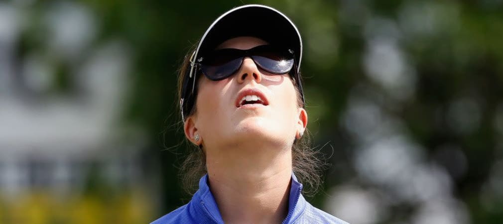 Der Blick ist nach oben gerichtet: Sandra Gal hat vor dem Wochenende des North Texas Shootout drei Schläge Abstand zur Spitze. (Foto: Getty)