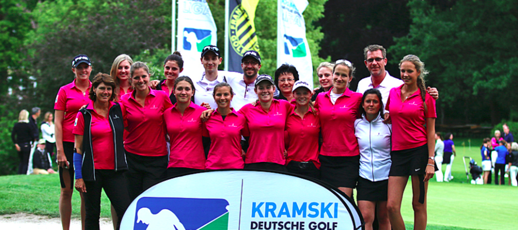 Eindeutiger Tagessieg für die Deutschen Meisterinnen des Golfclub St. Leon-Rot (Foto: DVG/stebl)