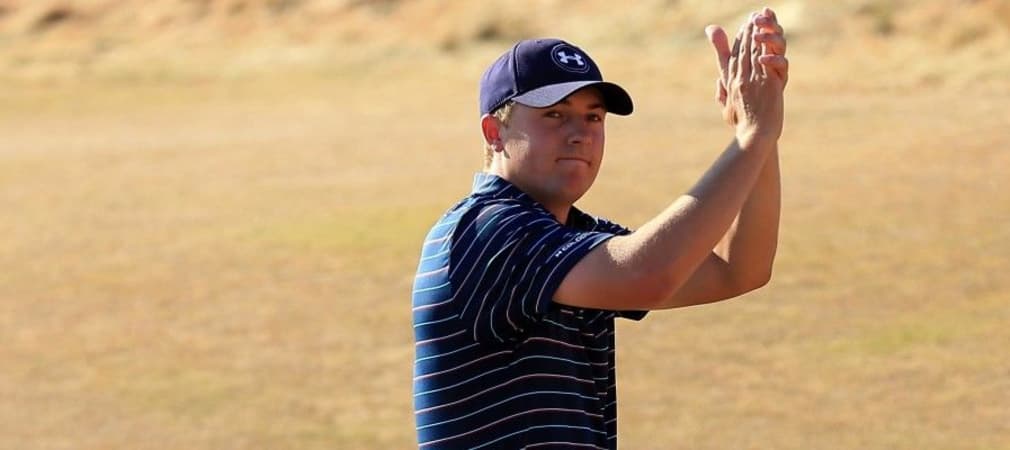 Jordan Spieth gewinnt die US Open 2015 und sichert den zweiten Major-Sieg in Folge. (Foto: Getty)
