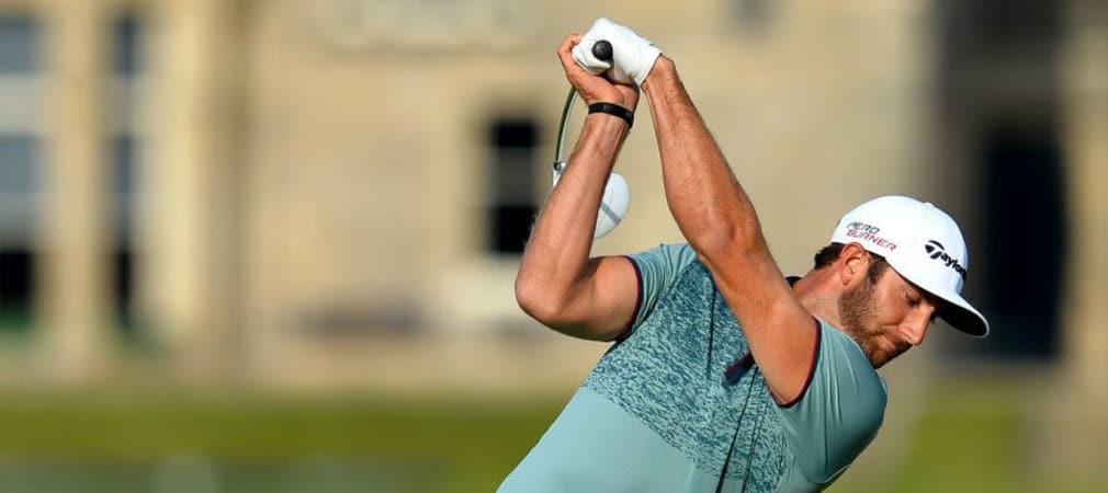 Dustin Johnson British Open 2015