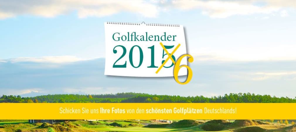 Nutzen Sie die Chance und bewerben Sie sich jetzt für den Golf Post Golfkalender 2016. (Foto: Golf Post)