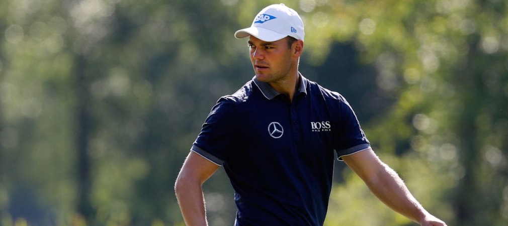 Martin Kaymer: Sein Rettungsschlag bei der BMW International Open an Loch 9 in München Eichenried ist zum Shot of the Month der European Tour im Juni gewählt worden. (Foto: Getty)
