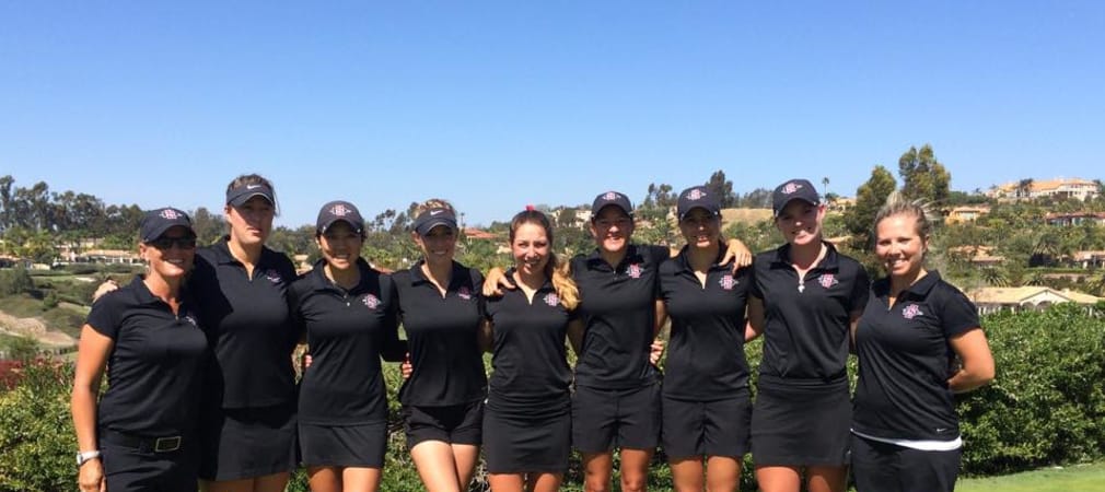 Die Mädels der San Diego State University zeigen Trickschläge, für die man Geschick und Timing braucht. (Foto: Facebook/SDSU)