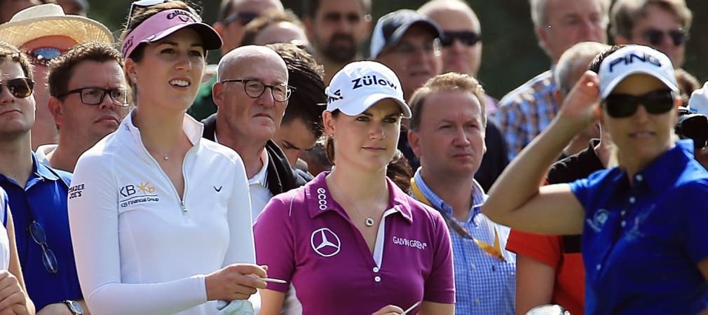 Spannendes Finale in Portland: Sandra Gal und Caro Masson starten von T3. (Foto: Getty)