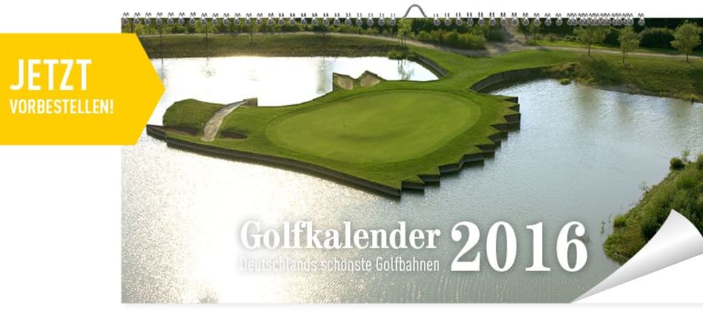 Die Online-Abstimmung ist vorbei und die Motive für den neuen Golf Post Golfkalender stehen fest. Schlagen Sie jetzt zu und sichern Sie sich Ihren Golfkalender 2016. (Foto: Golf Post)