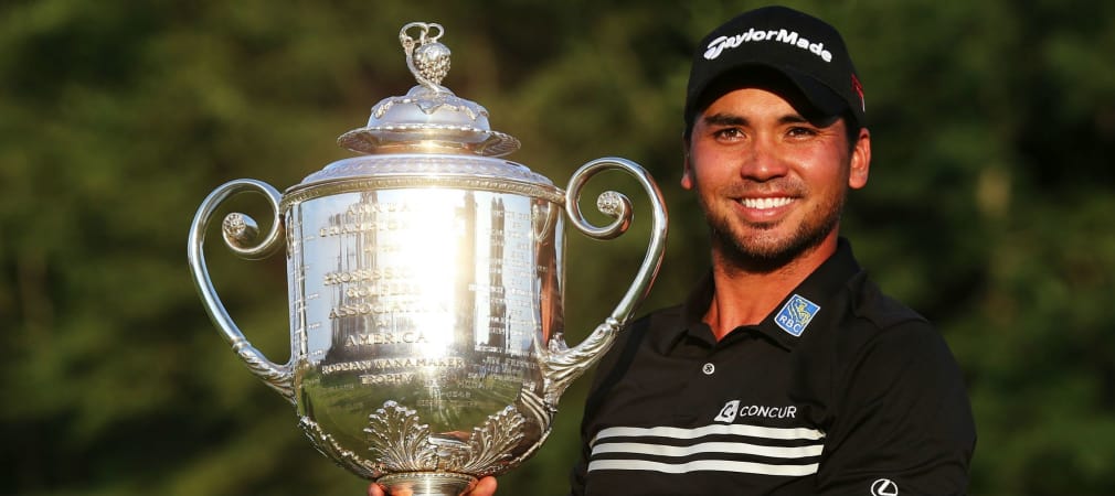 Jason Day darf jubeln: Er gewinnt die PGA Championship 2015. (Foto: Getty)
