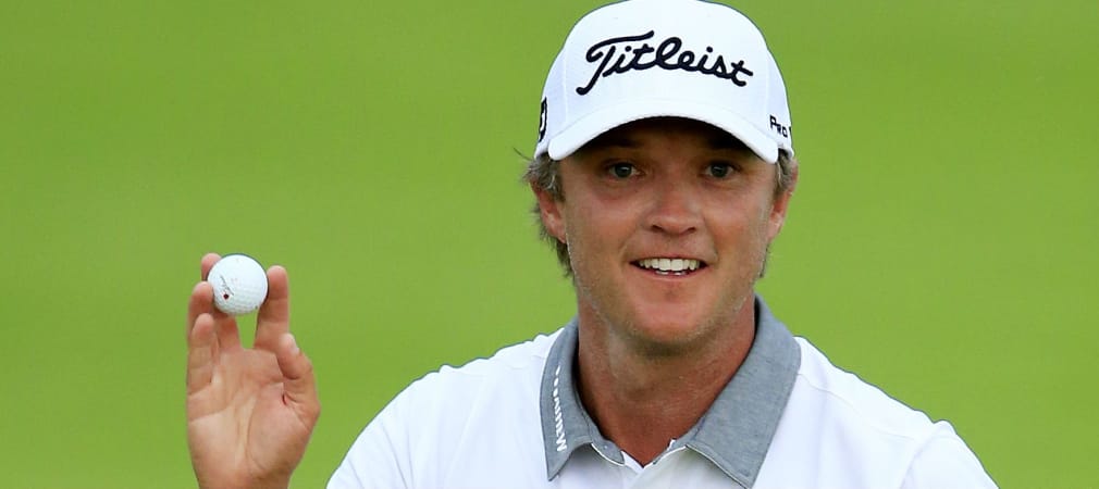 Bei der PGA Championship 2015 ist der noch unbekannte Australier Matt Jones ganz vorne mit dabei. (Foto: Getty)