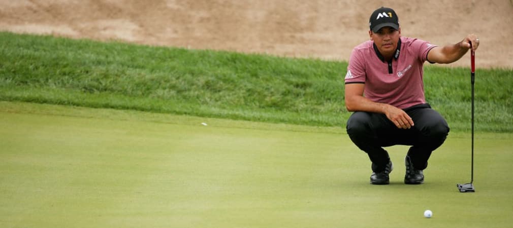 Jason Day: Mit einer -8 am zweiten Tag der BMW Championship 2015 liegt er nach zwei Runden bereits bei -18 mit insgesamt fünf Schlägen Vorsprung vor der Konkurrenz. (Foto: Getty)