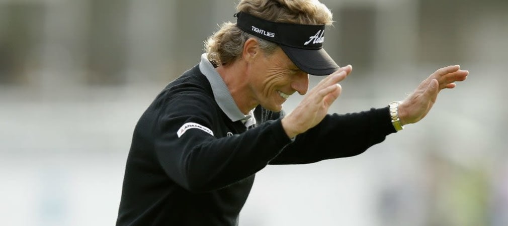 Eigentlich sollten wir uns vor der Leistung von Bernhard Langer bei der San Antonio Championship verneigen. (Foto: Getty)