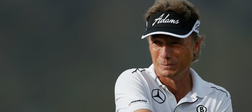 Das Ziel fest im Visier: Bernhard Langer geht mit breiter Brust ins Saisonfinale der Champions Tour. (Foto: Getty)